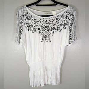 Allison Brittney women's top black and white size small